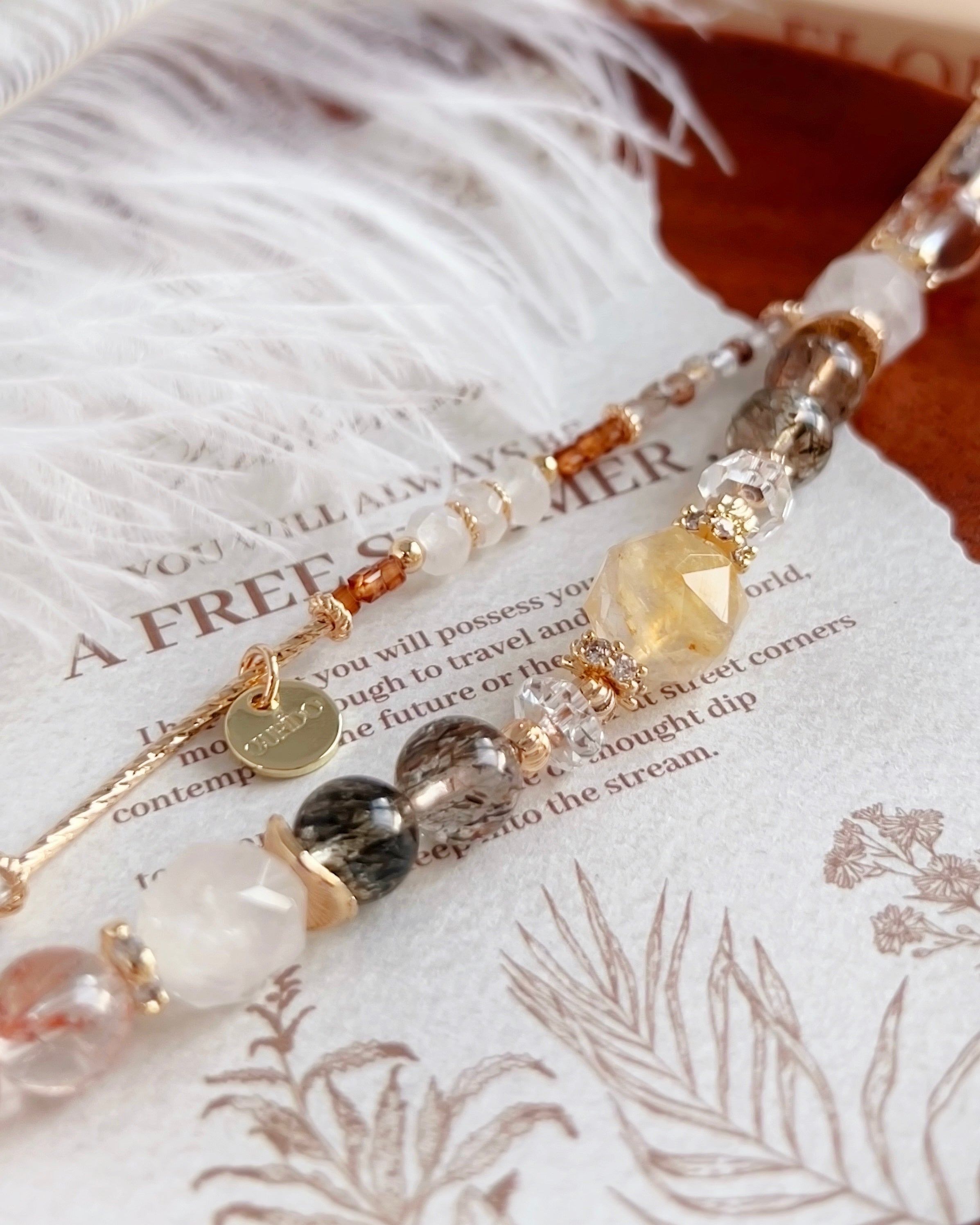 Tipsy Gold｜注入正能量( ੭˙ᗜ˙)੭<br>過濾負磁場🌞正偏財雙收💎<br>激發勇氣與魄力✨